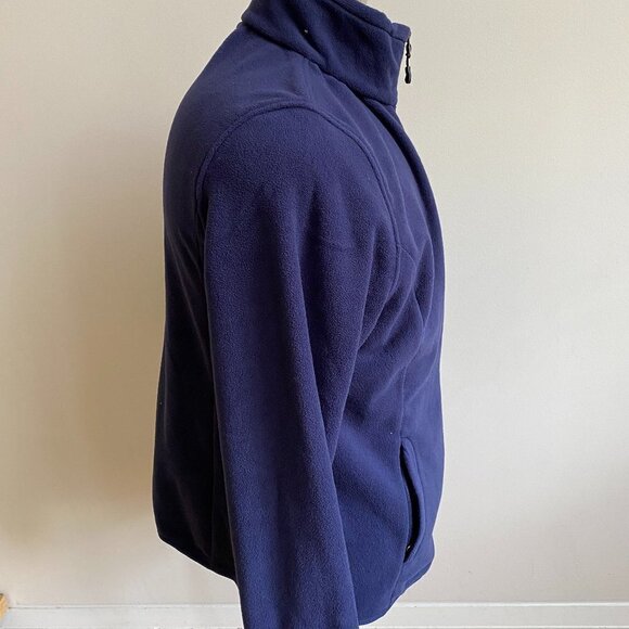AMAZON Essentials Men Blue Fleece Full Zip XL New - Picture 2 of 7